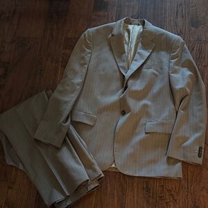 Banana Republic Classic Brown Men's Suit